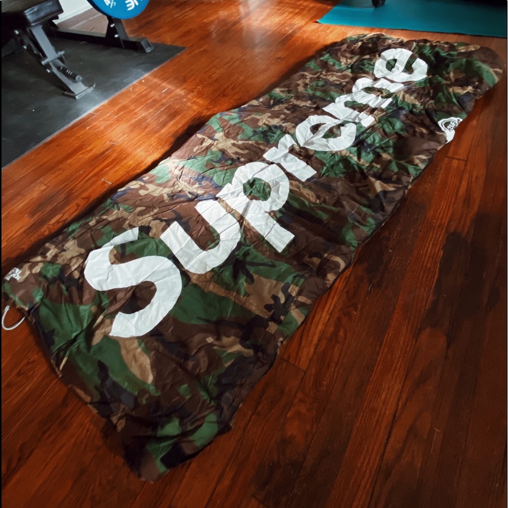 Supreme x North Face Camo Sleeping Bag (2011) RARE